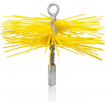 Spazzola di ricambio da 200mm per la pulizia canna fumaria